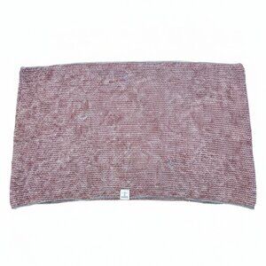 Kidka Icelandic Wool Marled Pink/Purple & Grey Knit Cowl Scarf Snood